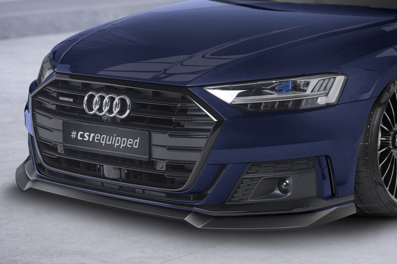 Lip delantero CSR Automotive para Audi A8 D5 Sine CSL656 Negro Mate 3