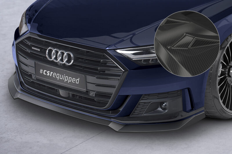 Lip delantero CSR Automotive para Audi A8 D5 Sine CSL656 Carbon Look 1