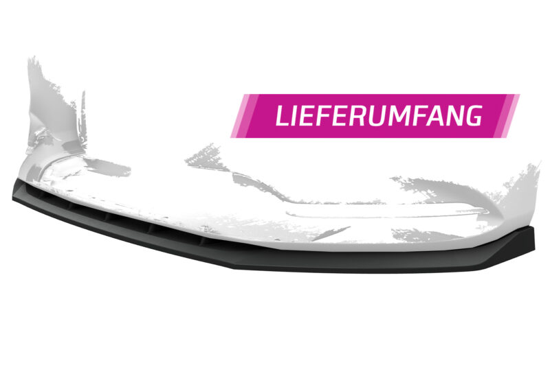 Lip delantero CSR Automotive para Mazda 6 (Tipo GL) CSL657 Negro Mate 4