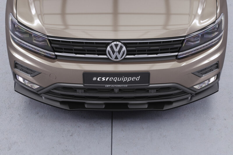 Lip delantero CSR Automotive para VW Tiguan 2 (Typ AD) base CSL658 Negro Mate 5