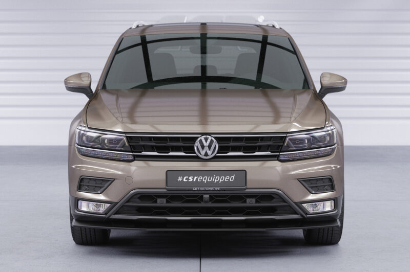 Lip delantero CSR Automotive para VW Tiguan 2 (Typ AD) base CSL658 Negro Mate 6