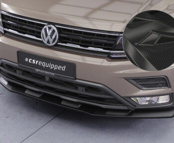 Lip delantero CSR Automotive para VW Tiguan 2 (Typ AD) base CSL658 Carbon Look 1