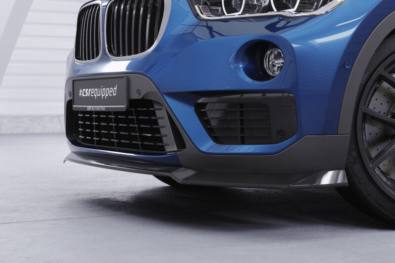 Lip delantero CSR Automotive para BMW X1 (F48) CSL659 Negro Mate 2