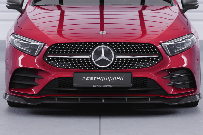 Lip delantero CSR Automotive para Mercedes-Benz Clase A 177 A35 AMG/AMGine CSL660 Negro Mate 5