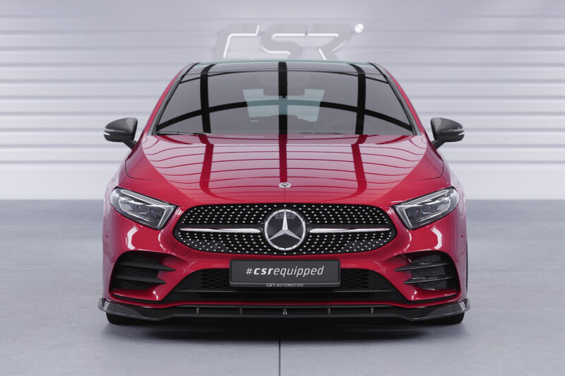 Lip delantero CSR Automotive para Mercedes-Benz Clase A 177 A35 AMG/AMGine CSL660 Negro Mate 6