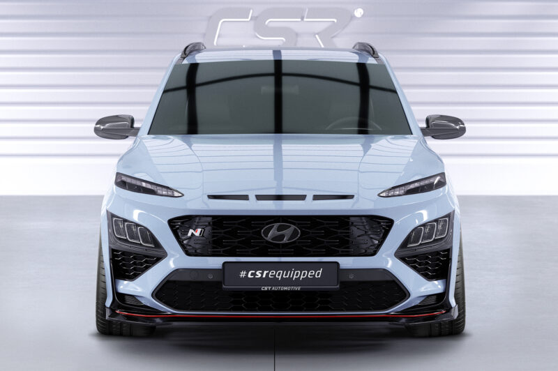 Lip delantero CSR Automotive para Hyundai Kona N/Nine CSL661 Negro Mate 6