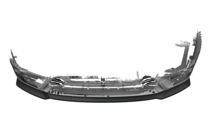 Lip delantero CSR Automotive para BMW X1 (F48) CSL662 Negro Mate 4