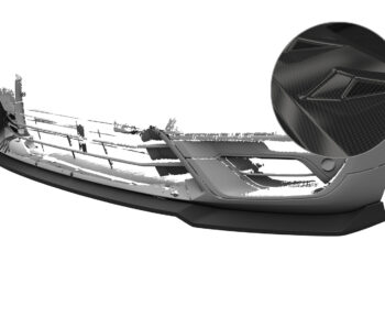 Lip delantero CSR Automotive para BMW X1 (F48) CSL662 Carbon Look 1