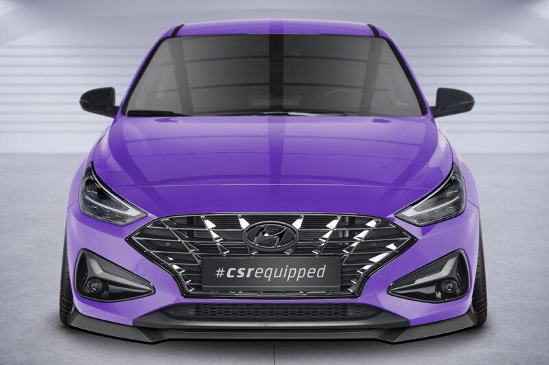 Lip delantero CSR Automotive para Hyundai I30 (PD) CSL663 Negro Mate 6