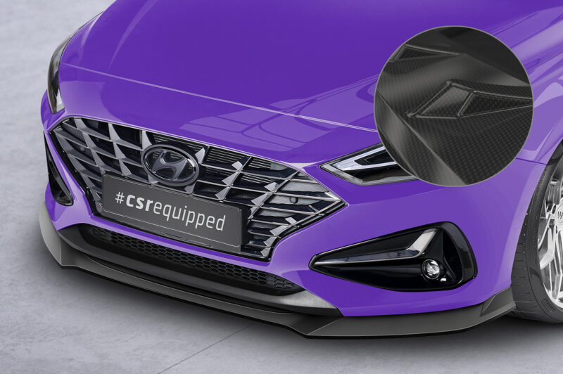 Lip delantero CSR Automotive para Hyundai I30 (PD) CSL663 Carbon Look 1