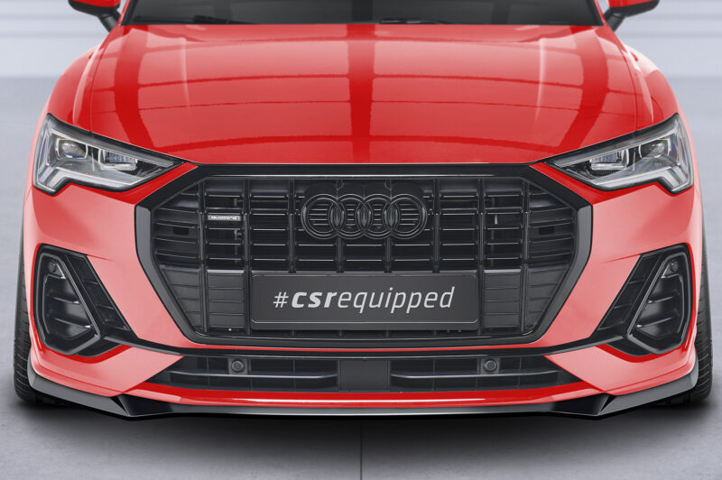 Lip delantero CSR Automotive para Audi Q3 (F3) Sine CSL665 Negro Mate 5