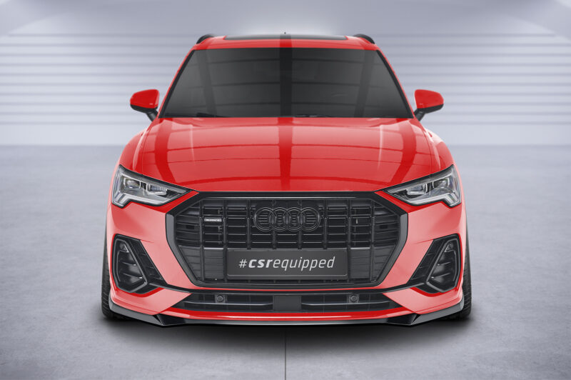 Lip delantero CSR Automotive para Audi Q3 (F3) Sine CSL665 Negro Mate 6