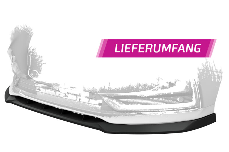 Lip delantero CSR Automotive para Ford Sax MK2 CSL666 Negro Mate 4