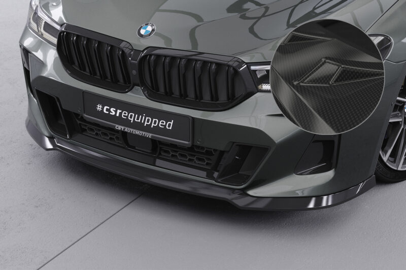 Lip delantero CSR Automotive para BMW Serie 6 (G32) Paquete M CSL669 Carbon Look 2