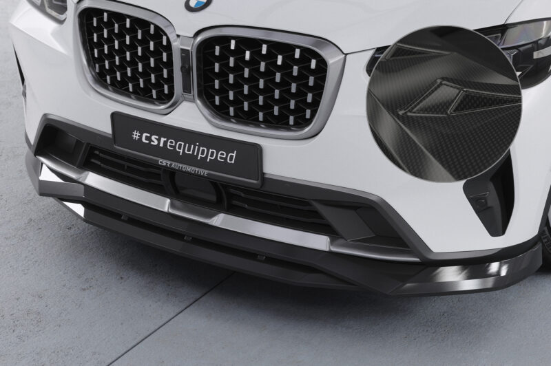 Lip delantero CSR Automotive para BMW X4 (G02) CSL670 Carbon Look 1