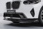 Lip delantero CSR Automotive para BMW X4 (G02) CSL672 Negro Mate 2