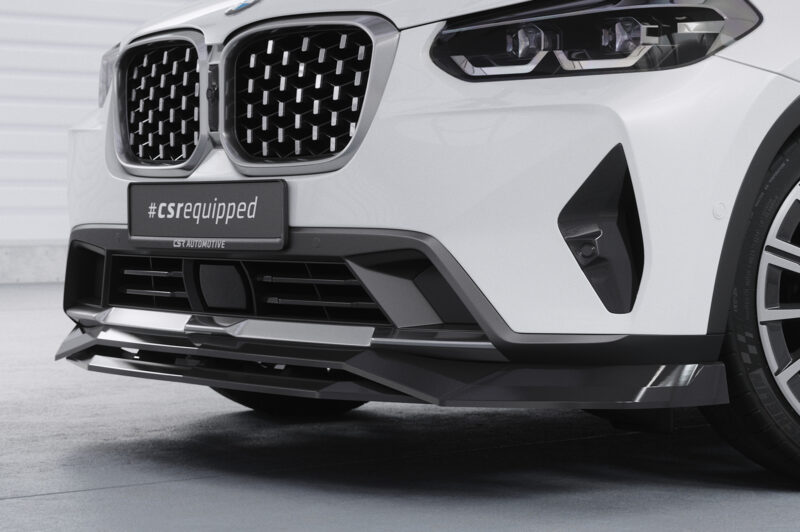 Lip delantero CSR Automotive para BMW X4 (G02) CSL672 Negro Mate 2