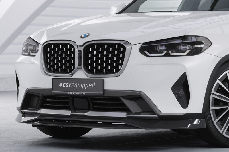 Lip delantero CSR Automotive para BMW X4 (G02) CSL672 Negro Mate 3
