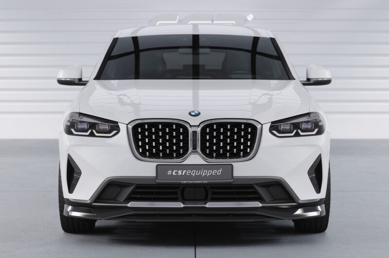 Lip delantero CSR Automotive para BMW X4 (G02) CSL672 Negro Mate 6