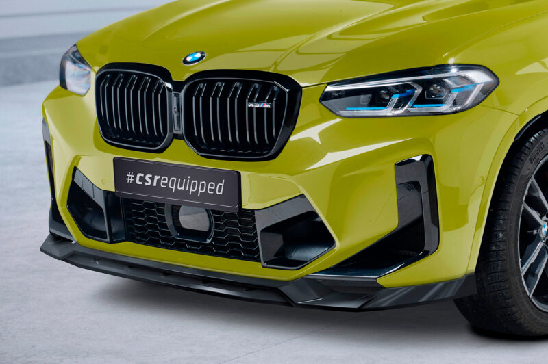 Lip delantero CSR Automotive para BMW X3 (F97) CSL674 Negro Mate 3