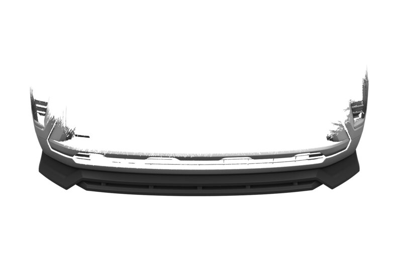Lip delantero CSR Automotive para Opel Crossland CSL683 Negro Mate 3