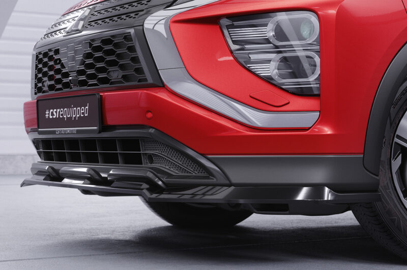 Lip delantero CSR Automotive para Mitsubishi Eclipse Cross CSL685 Negro Mate 2