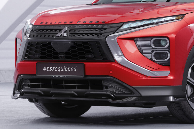 Lip delantero CSR Automotive para Mitsubishi Eclipse Cross CSL685 Negro Mate 3