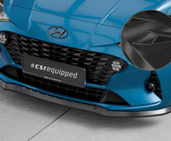 Lip delantero CSR Automotive para Hyundai I10 (3.a generación) CSL687 Carbon Look 1