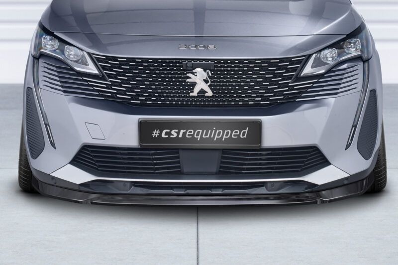 Lip delantero CSR Automotive para Peugeot 3008 (2.a generación) CSL688 Negro Mate 5