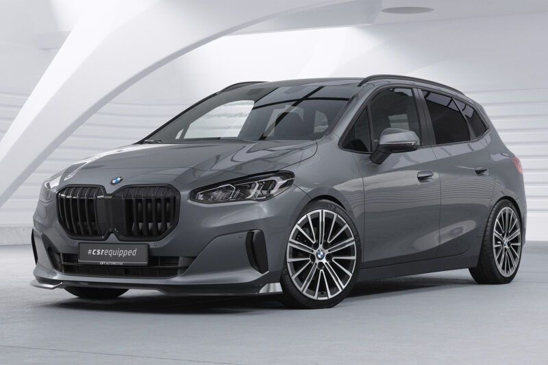 Lip delantero CSR Automotive para BMW Serie 2 (U06) Active Tourer CSL690 Negro Mate 4