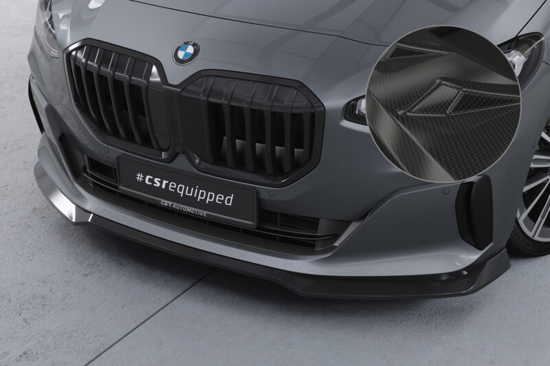 Lip delantero CSR Automotive para BMW Serie 2 (U06) Active Tourer CSL690 Carbon Look 1