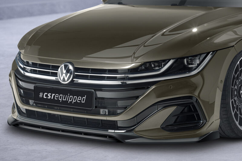 Lip delantero CSR Automotive para VW Arteon CSL692 Negro Mate 3