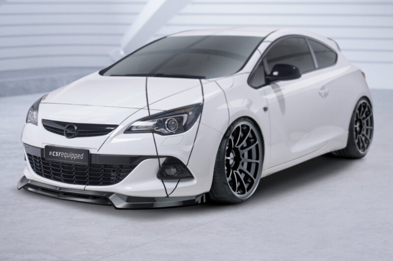 Lip delantero CSR Automotive para Opel Astra J GTC CSL693 Negro Mate 4