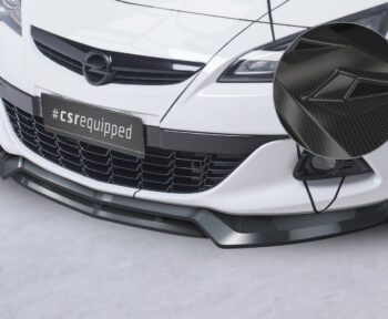 Lip delantero CSR Automotive para Opel Astra J GTC CSL693 Carbon Look 1