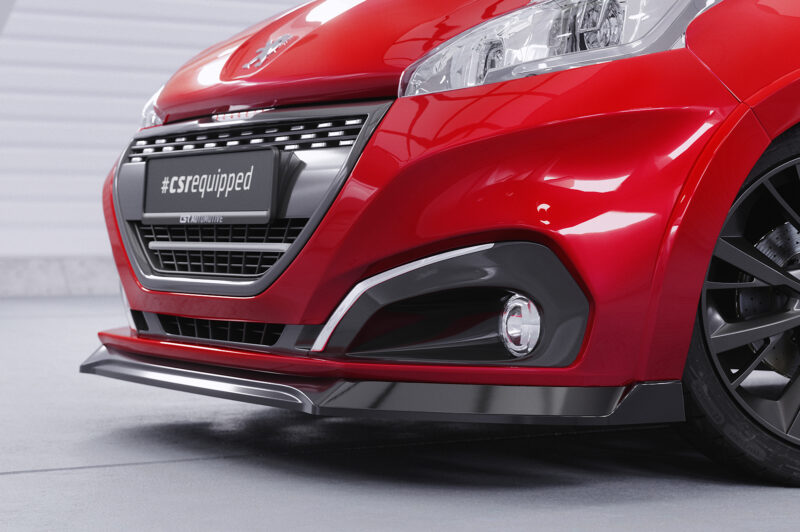Lip delantero CSR Automotive para Peugeot 208 GTi CSL694 Negro Mate 2