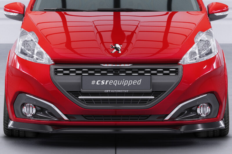 Lip delantero CSR Automotive para Peugeot 208 GTi CSL694 Negro Mate 5