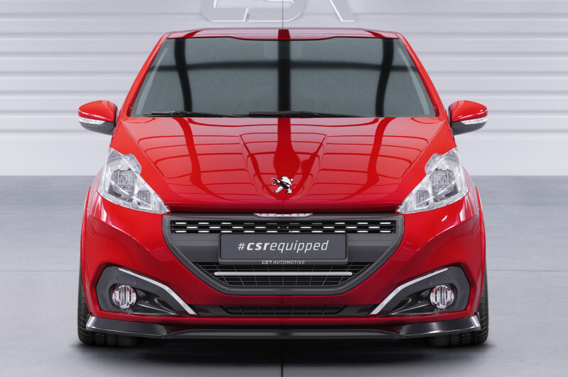 Lip delantero CSR Automotive para Peugeot 208 GTi CSL694 Negro Mate 6