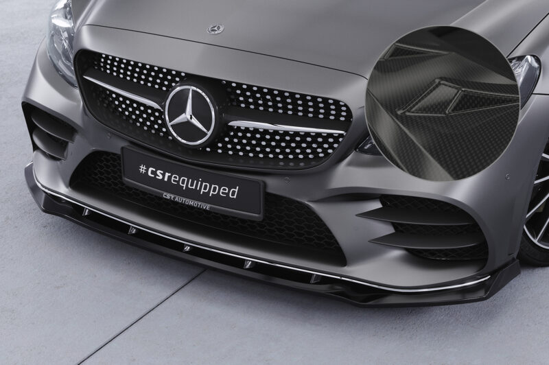 Lip delantero CSR Automotive para Mercedes-Benz Clase C W205 AMGine CSL696 Carbon Look 1