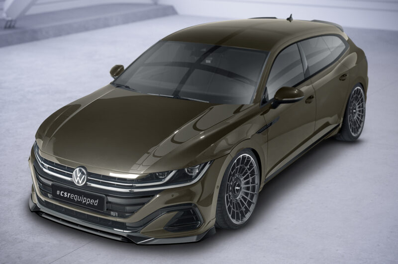 Lip delantero CSR Automotive para VW Arteon Rine CSL697 Negro Mate 2