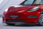 Lip delantero CSR Automotive para Tesla Model 3 CSL701 Negro Mate 2