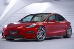 Lip delantero CSR Automotive para Tesla Model 3 CSL701 Negro Mate 3
