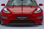 Lip delantero CSR Automotive para Tesla Model 3 CSL701 Negro Mate 4