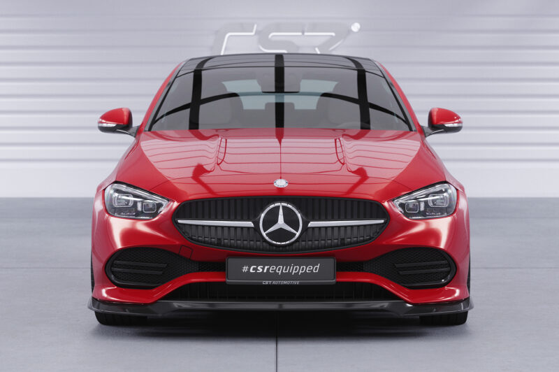 Lip delantero CSR Automotive para Mercedes-Benz Clase C W206 / S206 CSL704 Negro Mate 6