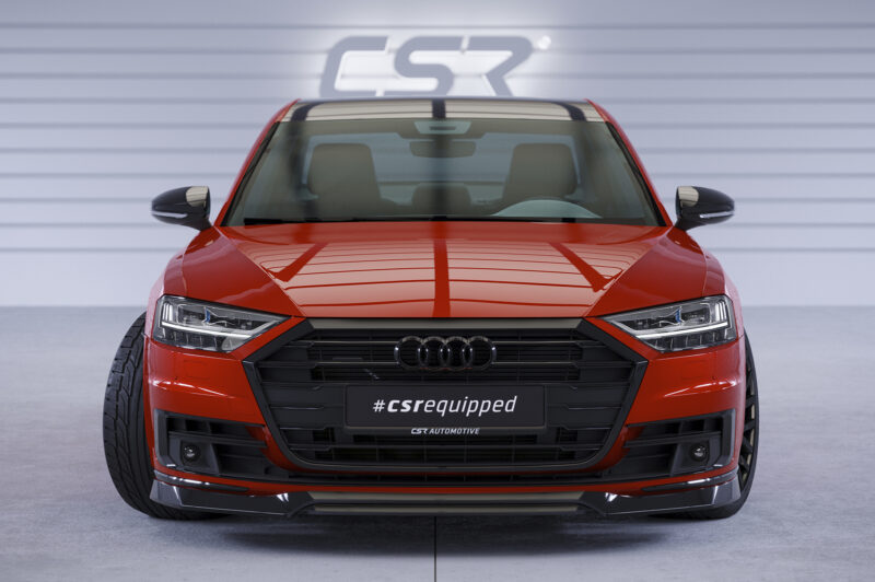 Lip delantero CSR Automotive para Audi A8 (D5) CSL705 Negro Mate 6