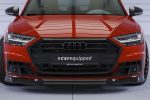 Lip delantero CSR Automotive para Audi A8 (D5) CSL706 Negro Mate 6