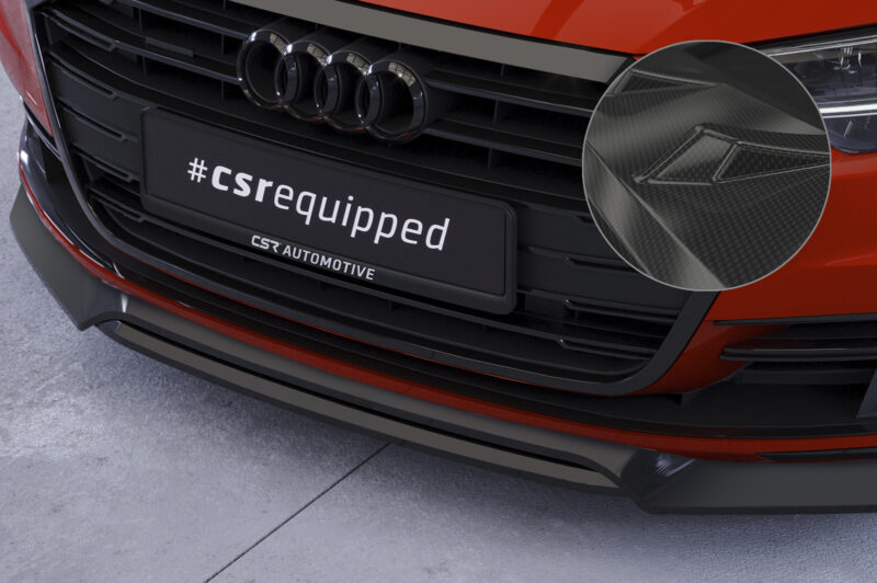 Lip delantero CSR Automotive para Audi A8 (D5) CSL706 Carbon Look 1