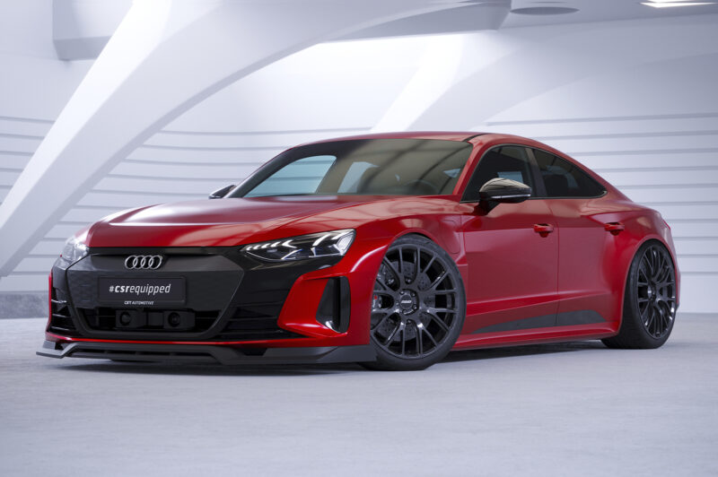Lip delantero CSR Automotive para Audi e-tron GT CSL707 Negro Mate 3