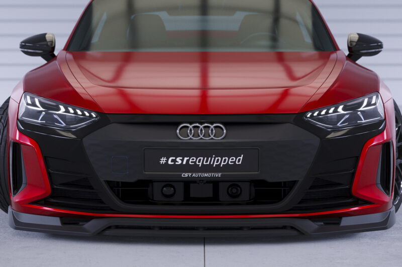 Lip delantero CSR Automotive para Audi e-tron GT CSL707 Negro Mate 4