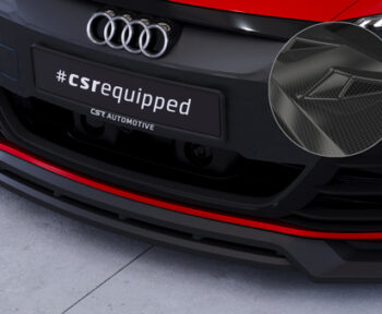 Lip delantero CSR Automotive para Audi e-tron GT CSL708 Carbon Look 1