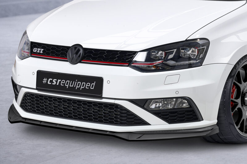 Lip delantero CSR Automotive para VW Polo 5 (Tipo 6C) GTI CSL709 Negro Mate 3